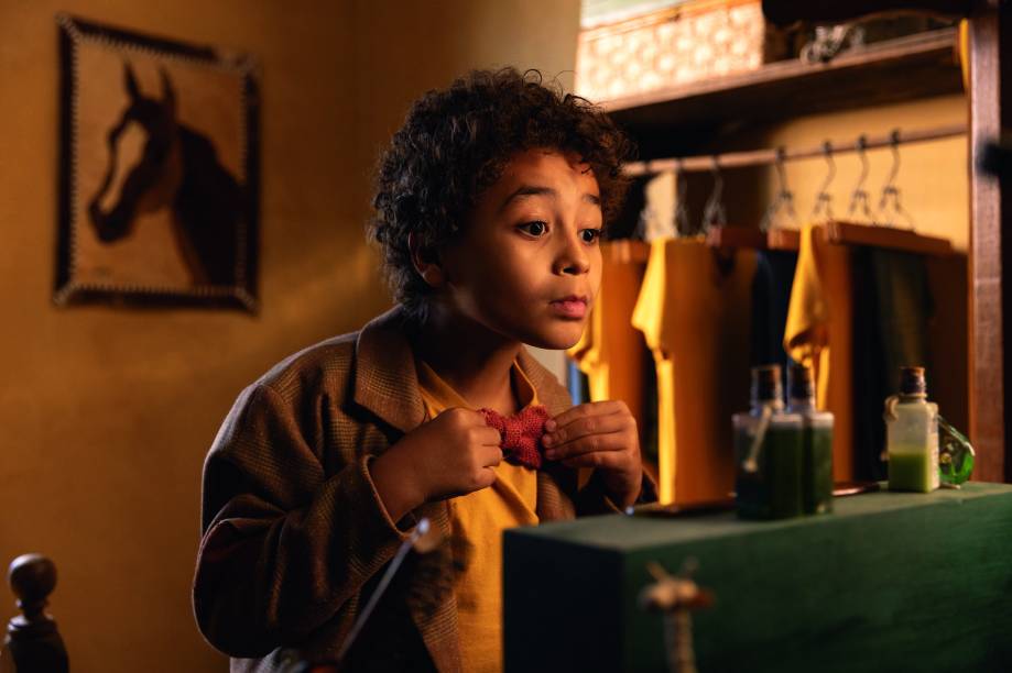 Cena do filme: Isaac Amendoim como Chico Bento